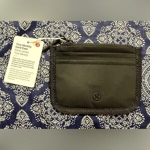 Lululemon Card Case Wallet, True Identity Card Case
